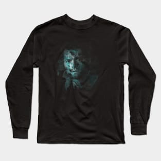 Splatter Castiel Long Sleeve T-Shirt